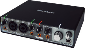 <b>Roland RUBIX24 HI-RES Interfaz de audio con dos entradas y cuatro salidas 24-bits 192kHz</b>