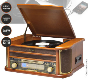 Denver MCR-50MK3  Tocadiscos e Gira-discos