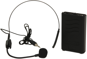 Ibiza  Microfone Headset S/ Fios 207.5mhz PORTHEAD12-2