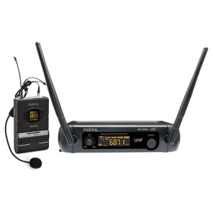 Karma  Microfone Cabeça s/ Fios + Receptor UHF