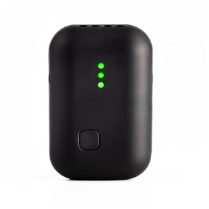 INSTAMIC PRO PLUS C STEREO - Micrófono Bluetooth compacto con conector y grabadora de 32 bits - Negro