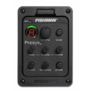 Fishman  Presys + Oboard Preamp  Efeitos para guitarra acústica