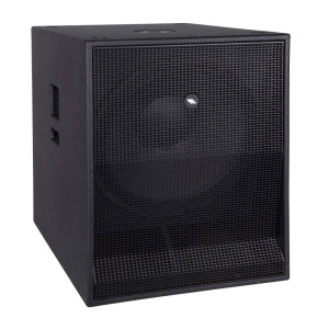 Proel S18A Subwoofer Ativo 18'' com 131 dB de Potência para Graves Profundos e Impactantes Sub-woofer passa-banda híbrido ativo