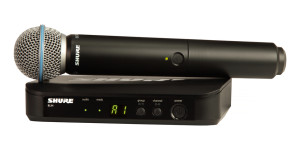 Shure BLX24E/B58  Sistema sem fios com microfone de mão
