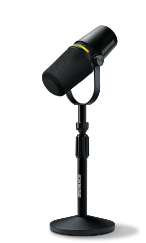 Shure MV7PLUS-K-BNDL Microfone + Suporte