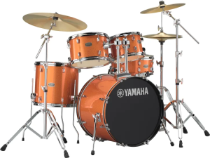 Yamaha Rydeen Standard Orange Glitter Conjunto de Bateria