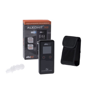 Alkomat Alkohit X8 skalibrowany + ustniki