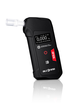 Alkomat AlcoFind SOLID Bluetooth + Aplikacja