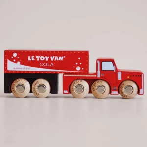 Ciężarówka Drewniany Samochodzik dla Dzieci Autko retro Le Toy Van Toby 2+