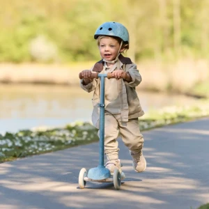 Little Dutch Hulajnoga Trójkołowa Dziecięca Błękitna Blue 3+