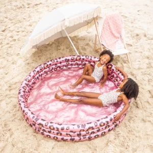 Swim Essentials basen Leopard Rose Gold 150 cm