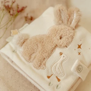Sensoryczna Książeczka Materiałowa Aktywizująca Little Dutch Newborn Naturals 0m+