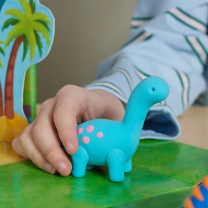 Tiger Tribe zestaw kreatywny Masa Plastyczna Claytopia Dinozaury