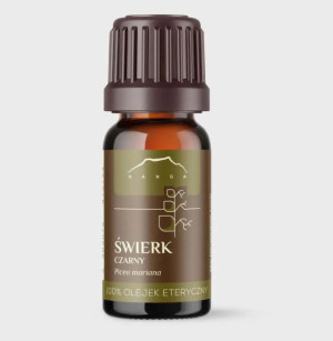 Nanga Olejek 100% eteryczny świerk czarny- 10ml