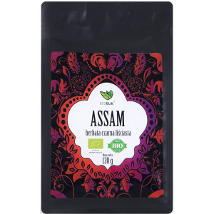 ECOBLIK ASSAM 130g - EKOLOGICZNA herbata czarna liściasta