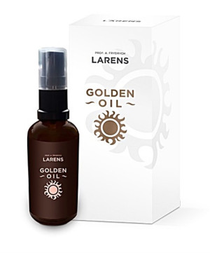 LARENS Golden Oil 50ml - Kompozycja olejków o właściwościach pielęgnacyjnych, odŻywczych i ochronnych. Moc naturalnych filtrów UV.