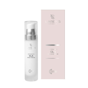 LARENS GLA Face Cream 50 ml Intensywnie działający krem do pielęgnacji cery dojrzałej, wymagającej, przesuszonej z kompleksem naturalnych peptydów
