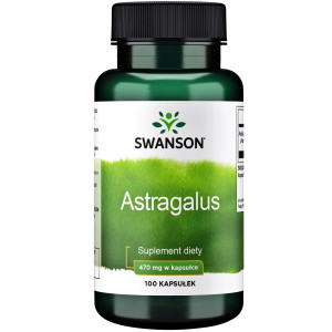 SWANSON Astragalus 470 mg 100 kapsułek