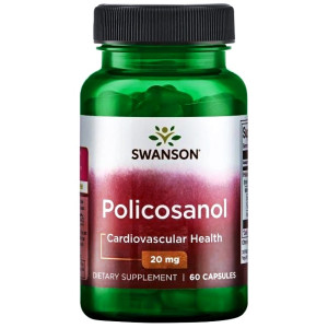 SWANSON BioCosanol POLIKOSANOL 20 mg  / 60 kapsułek