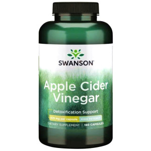 SWANSON Apple Cider Vinegar 625 mg 180 kapsułek ocet jabłkowy