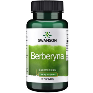 SWANSON Berberyna 400 mg 60 kapsułek berberine