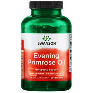 SWANSON Evening Primrose Oil 500 mg 250 kapsułek olej z wiesiołka EPO