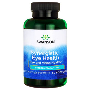 SWANSON Luteina & Zeaksantyna 60 kapsułek żelowych Synergistic Eye Health