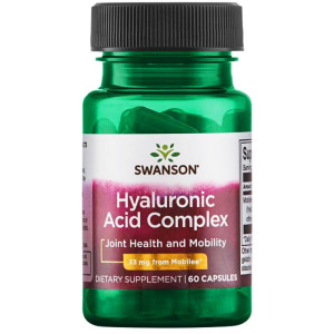 SWANSON Hyaluronic Acid Complex 33 mg 60 kapsułek Hyal-Joint kwas hialuronowy