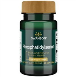 SWANSON Fosfatydyloseryna 100 mg 30 kapsułek żelowych Phosphatidylserine