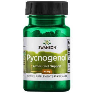 SWANSON PYCNOGENOL Ekstrakt z sosny 50mg 50 kaps - suplement diety