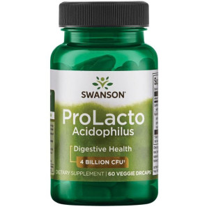 SWANSON Probiotyk ProLacto Acidophilus 60 kapsułek wegetariańskich - suplement diety