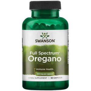 SWANSON Oregano 450mg 90 kapsułek - suplement diety