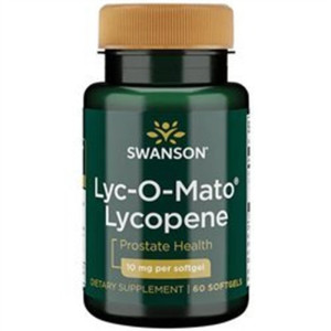 SWANSON Likopen Lycopene Lyc-O-Mato 10 mg 60 kapsułek