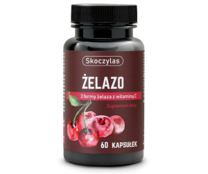 SKOCZYLAS Żelazo 3 formy z witaminą C - suplement diety - 60 kapsułek