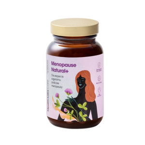 Health Labs Care Menopause Natural+ 60 kapsułek Maca Koniczyna Wsparcie podczas menopauzy