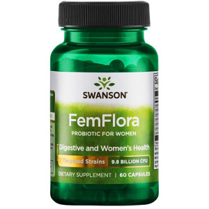 SWANSON FemFlora Probiotic for Women 60 kapsułek probiotyk dla kobiet
