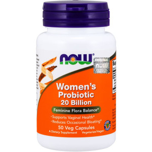 NOW Foods Women's Probiotic PROBIOTYK DLA KOBIET 20 Bilion - suplement diety - 50 kapsułek