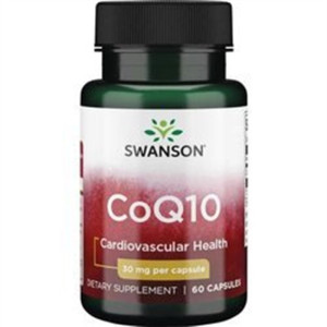 SWANSON Koenzym Q10 CoQ10 30 mg 60 kapsułek Coenzyme Q10