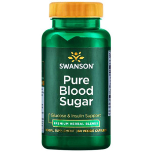 SWANSON Pure Blood Sugar 60 kapsułek wegetariańskich