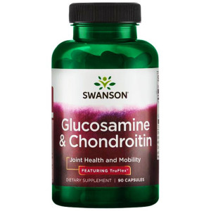 SWANSON Glucosamine & Chondroitin 500 mg / 400mg 90 kapsułek glukozamina chondroityna TruFlex