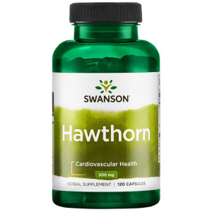 SWANSON Hawthorn 250 mg 120 kapsułek głóg ekstrakt