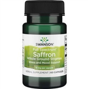 SWANSON Full Spectrum Saffron SZAFRAN 15 mg / 60 kapsułek