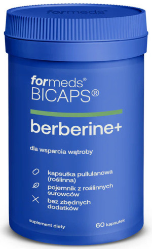 ForMeds BICAPS Berberine Plus 60 kapsułek