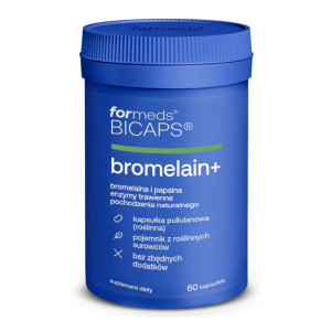 ForMeds BICAPS BROMELAINA+ 60 kapsułek