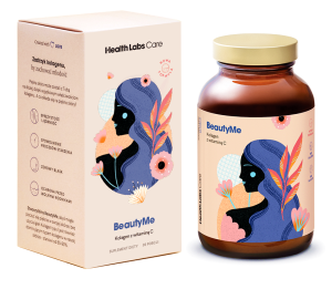 Health Labs Care BeautyMe - Naturalny kolagen rybi - Wsparcie kondycji włosów, skóry, paznokci - 114g