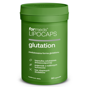 ForMeds LIPOCAPS GLUTATION LIPOSOMALNY 300mg 90 kapsułek 30 porcji