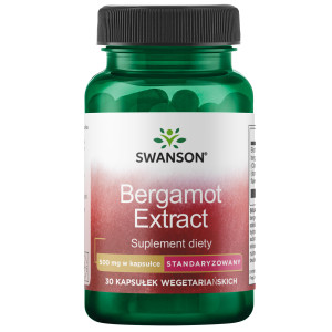 SWANSON Bergamot Extract 30 kapsułek ekstrakt z pomarańczy bergamota