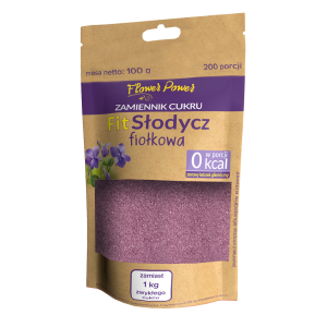 FitSłodycz Zamiennik cukru fiołkowy 100g - DOYPACK - 100g