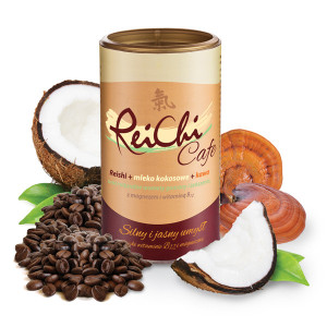 Dr. Jacobs ReiChi Cafe 180g Reishi + mleko kokosowe + kawa