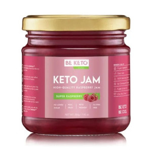 BE KETO JAM Dżem Super MALINA 200 g